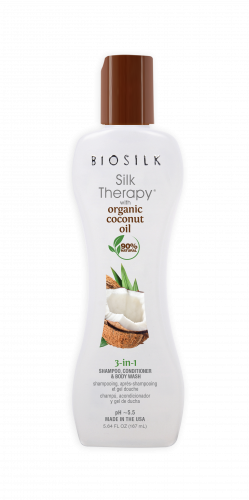 Средство BIOSILK с органическим кокосовым маслом 3-в 1, 355 мл