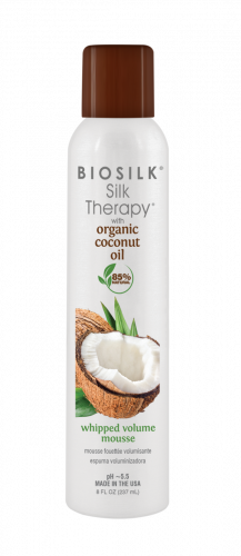 Мусс для объема BioSilk With Coconut Oil с кокосовым маслом 237 мл